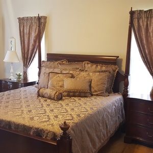 Waterford Pillows, Shams, and Window Panels